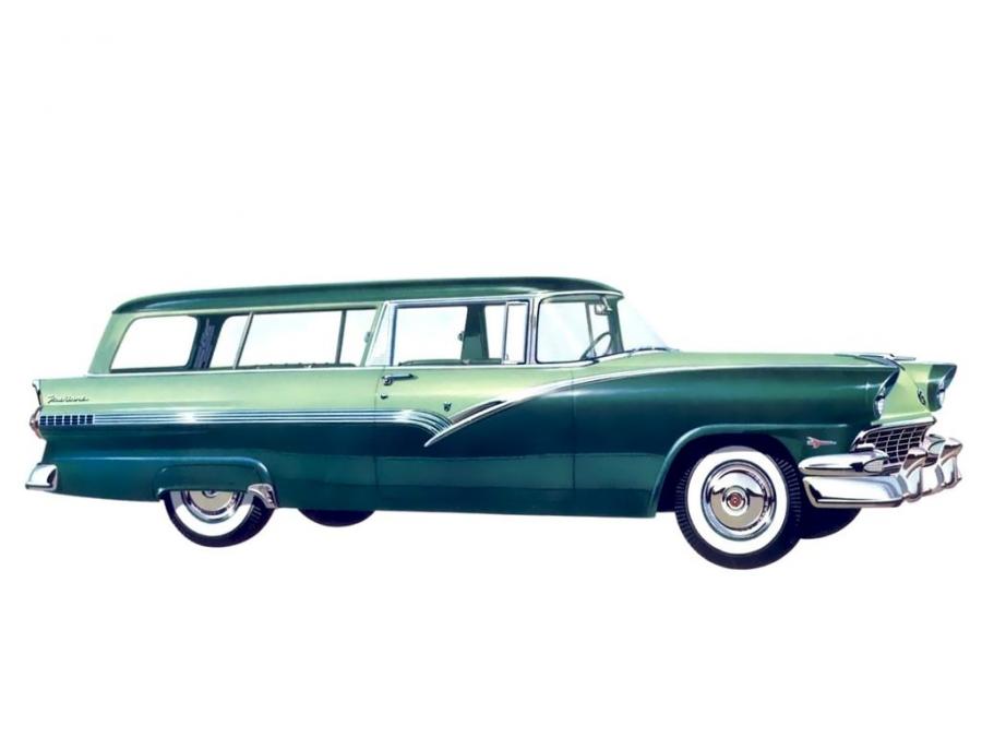  Ford Parklane Station Wagon 1956 года  (фото 14 из 17)